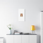 Terracotta Arch Abstract Canvas | Earthy Minimal Poster