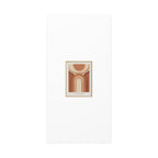 Terracotta Arch Abstract Canvas | Earthy Minimal Poster