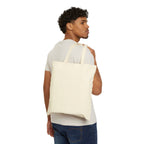 Terracotta Abstract Arch Tote | clay tone art, warm neutral shapes