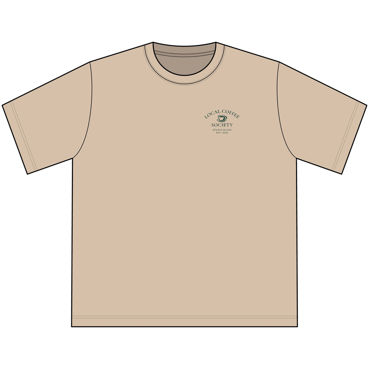 Local Coffee Society Heavyweight Tee