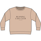 Running Late Club Heavyweight Crewneck