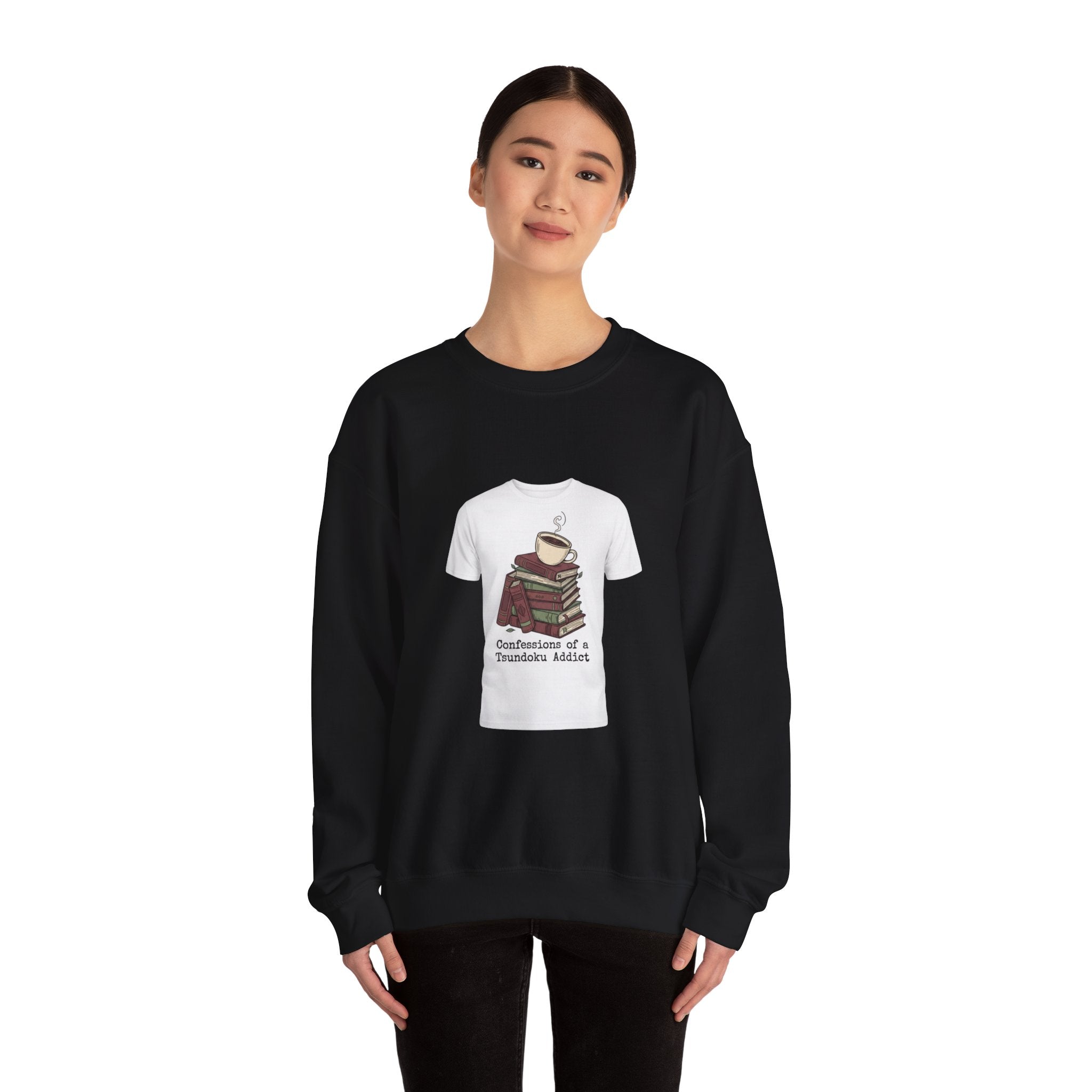 TBR Pile Guilt Sweatshirt | book hoarder shirt, reading pile humor