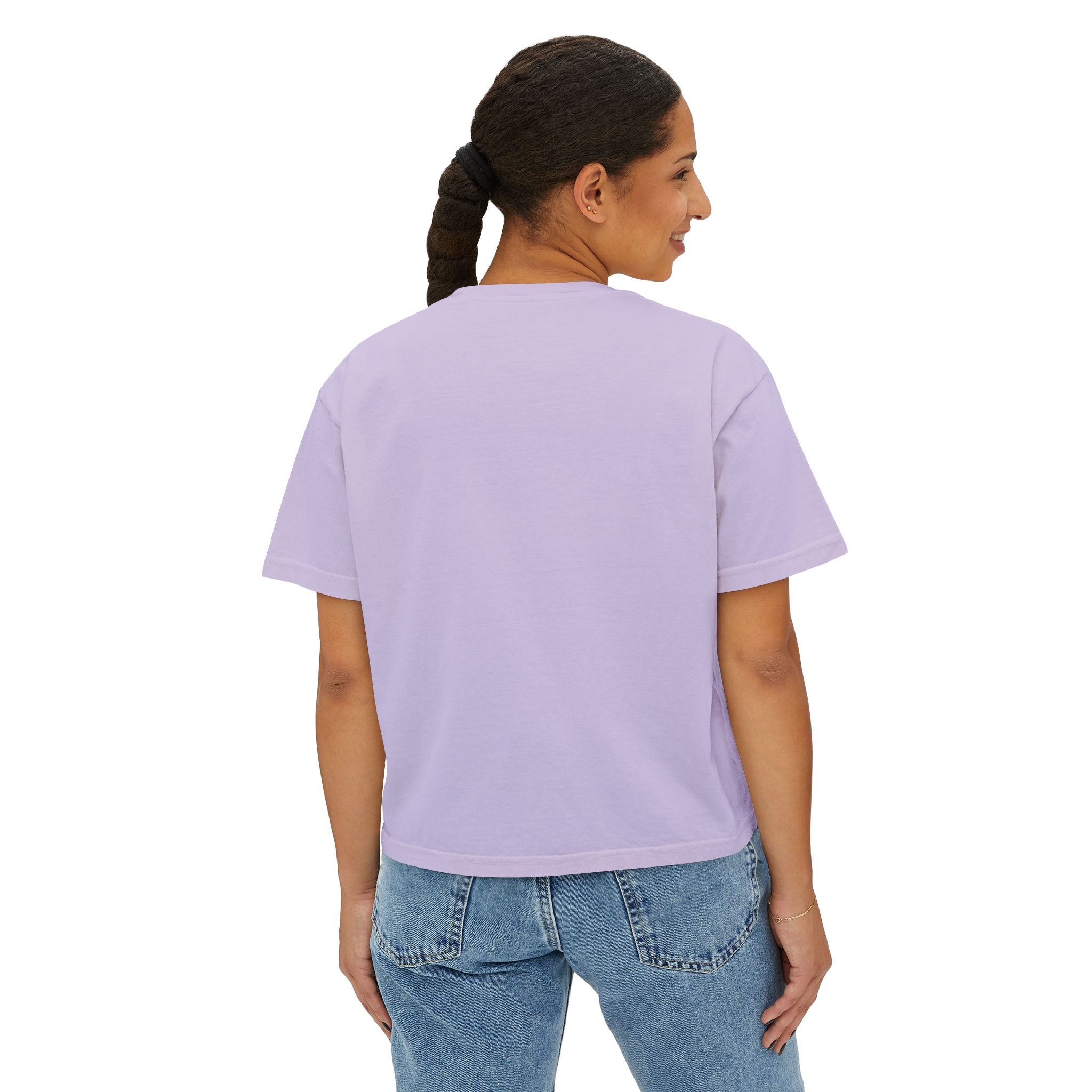Summer Is Calling Women's Boxy Tee — Retro Palm Beach Vacation Tee