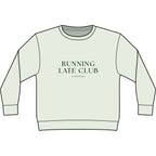 Running Late Club Heavyweight Crewneck