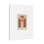 Terracotta Arch Abstract Canvas | Earthy Minimal Poster
