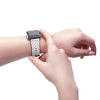 Pink Flamingo Pattern Watch Band — Cute Tropical Apple Watch Strap