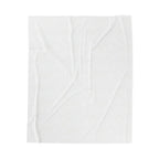 Terracotta Arch Abstract Velveteen Blanket | warm neutral shapes, clay tone decor