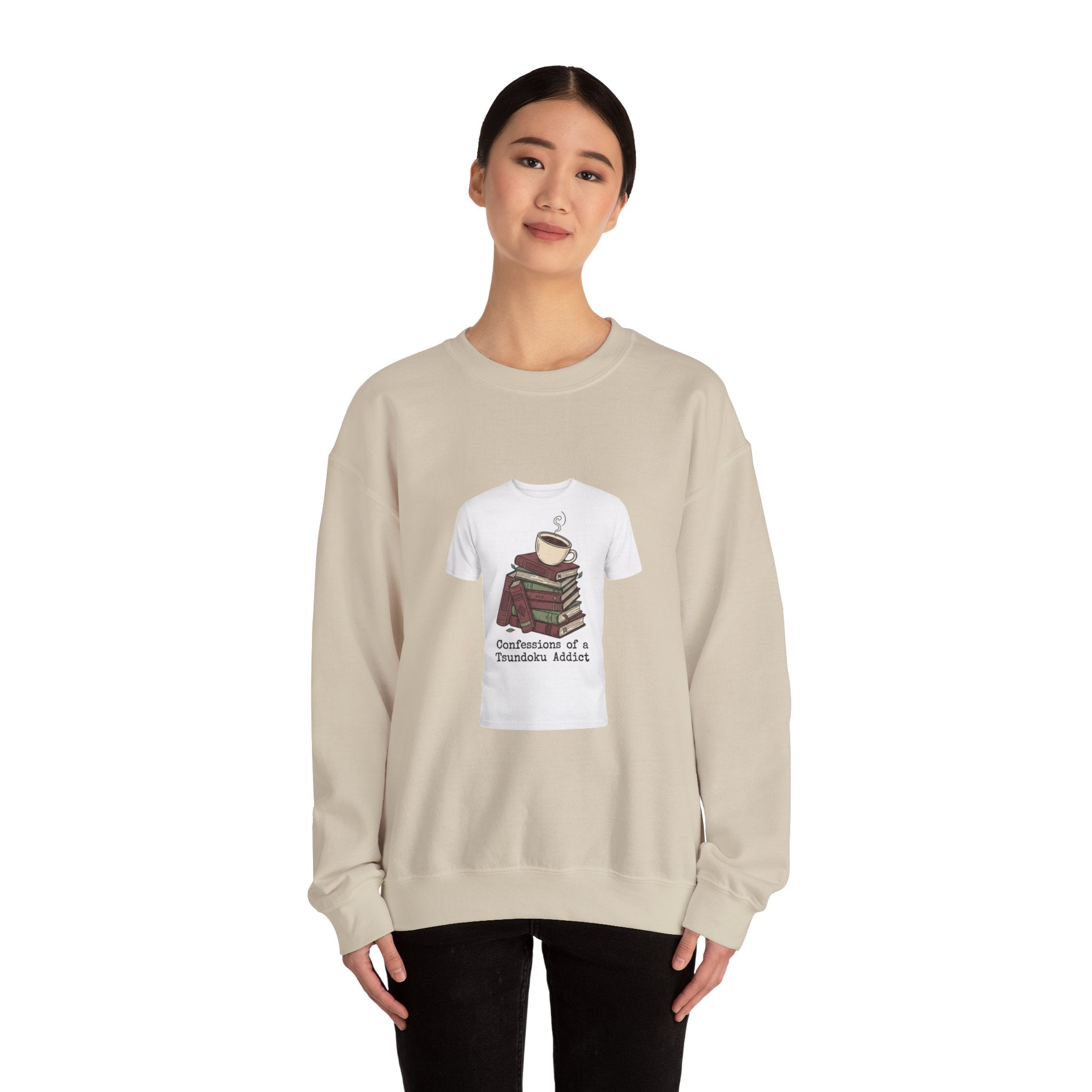TBR Pile Guilt Sweatshirt | book hoarder shirt, reading pile humor