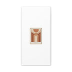 Terracotta Arch Abstract Canvas | Earthy Minimal Poster