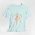 Cute Kawaii Bunny Tee — "Just Keep Moving Forward" Graphic T-Shirt