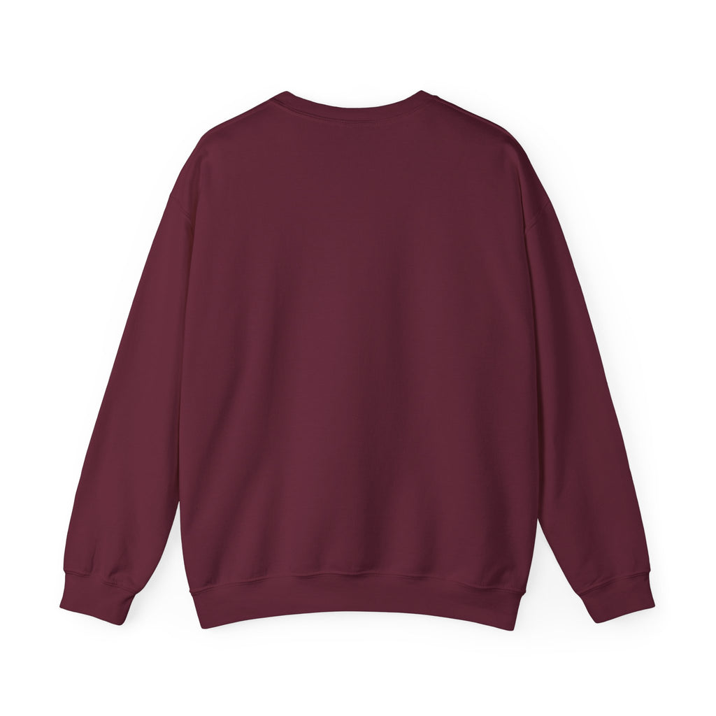 Crewneck Sweatshirt — Cute Kawaii Stars Design "Just Keep Moving Forward"