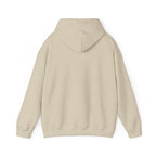 Neutral muted rainbow hoodie | boho rainbow arc, desert arc design