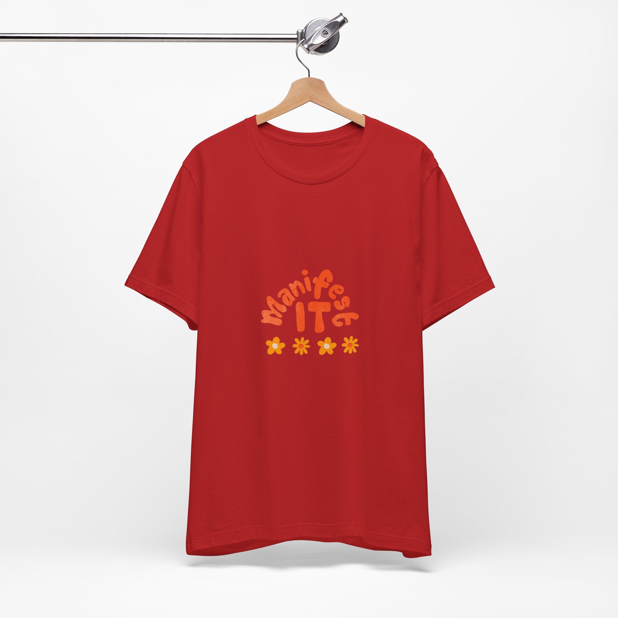 Manifest It Tee — Positive Affirmation Graphic T‑Shirt