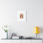 Terracotta Arch Abstract Canvas | Earthy Minimal Poster