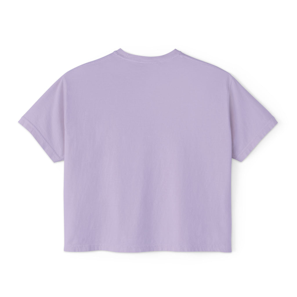 Summer Is Calling Women's Boxy Tee — Retro Palm Beach Vacation Tee