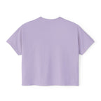 Summer Is Calling Women's Boxy Tee — Retro Palm Beach Vacation Tee