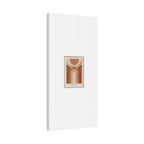 Terracotta Arch Abstract Canvas | Earthy Minimal Poster