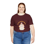 Cute Kawaii Bunny Tee — "Just Keep Moving Forward" Graphic T-Shirt