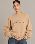 Running Late Club Heavyweight Crewneck