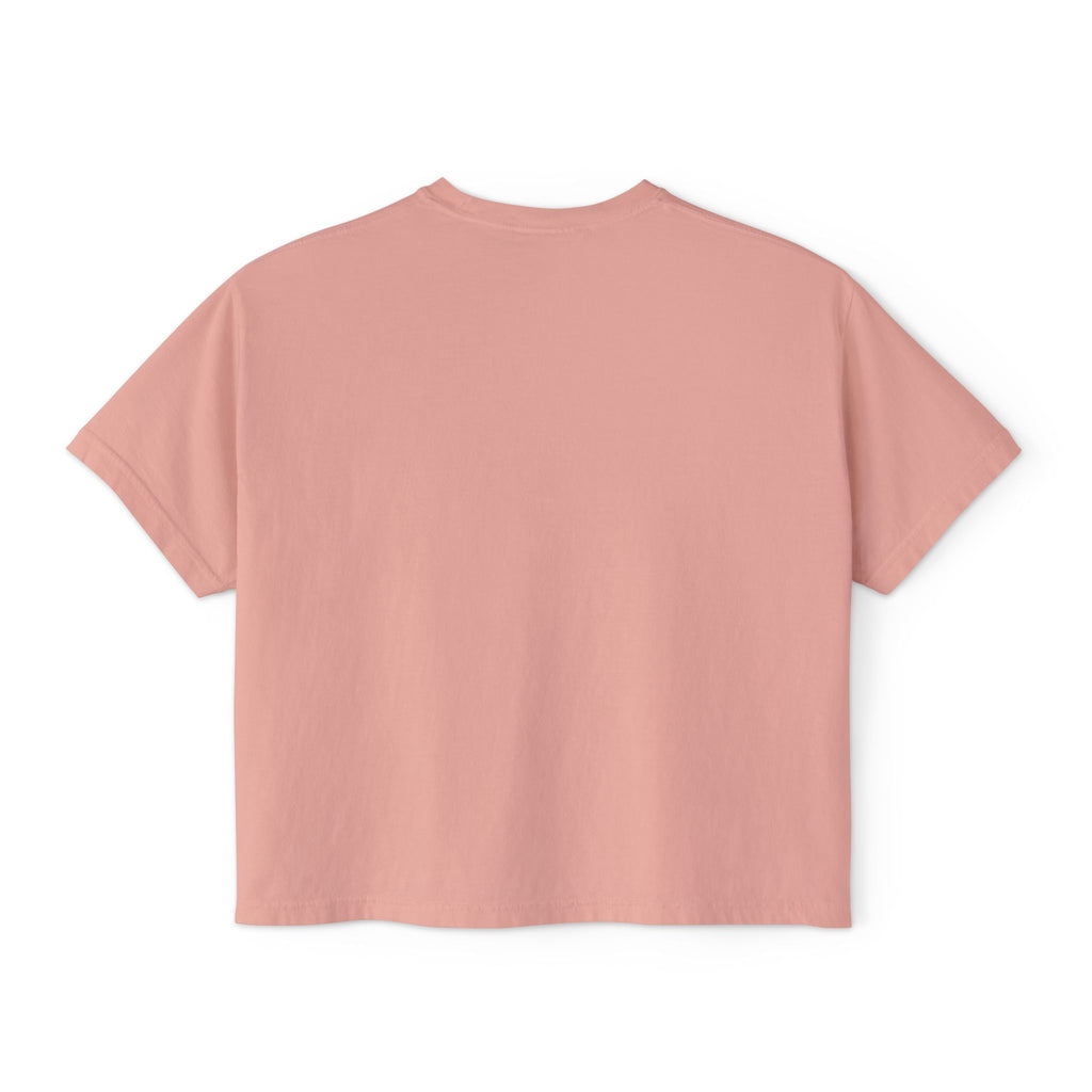 Summer Is Calling Women's Boxy Tee — Retro Palm Beach Vacation Tee