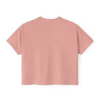 Summer Is Calling Women's Boxy Tee — Retro Palm Beach Vacation Tee