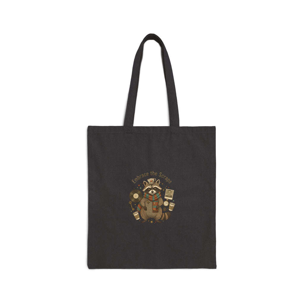Trash Panda Raccoon Illustration Tote | Scavenger Chic, Possum Design