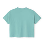Summer Is Calling Women's Boxy Tee — Retro Palm Beach Vacation Tee