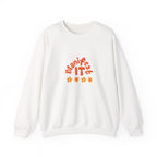 Manifest It Sweatshirt — Retro Flower Graphic Crewneck