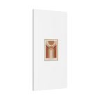 Terracotta Arch Abstract Canvas | Earthy Minimal Poster