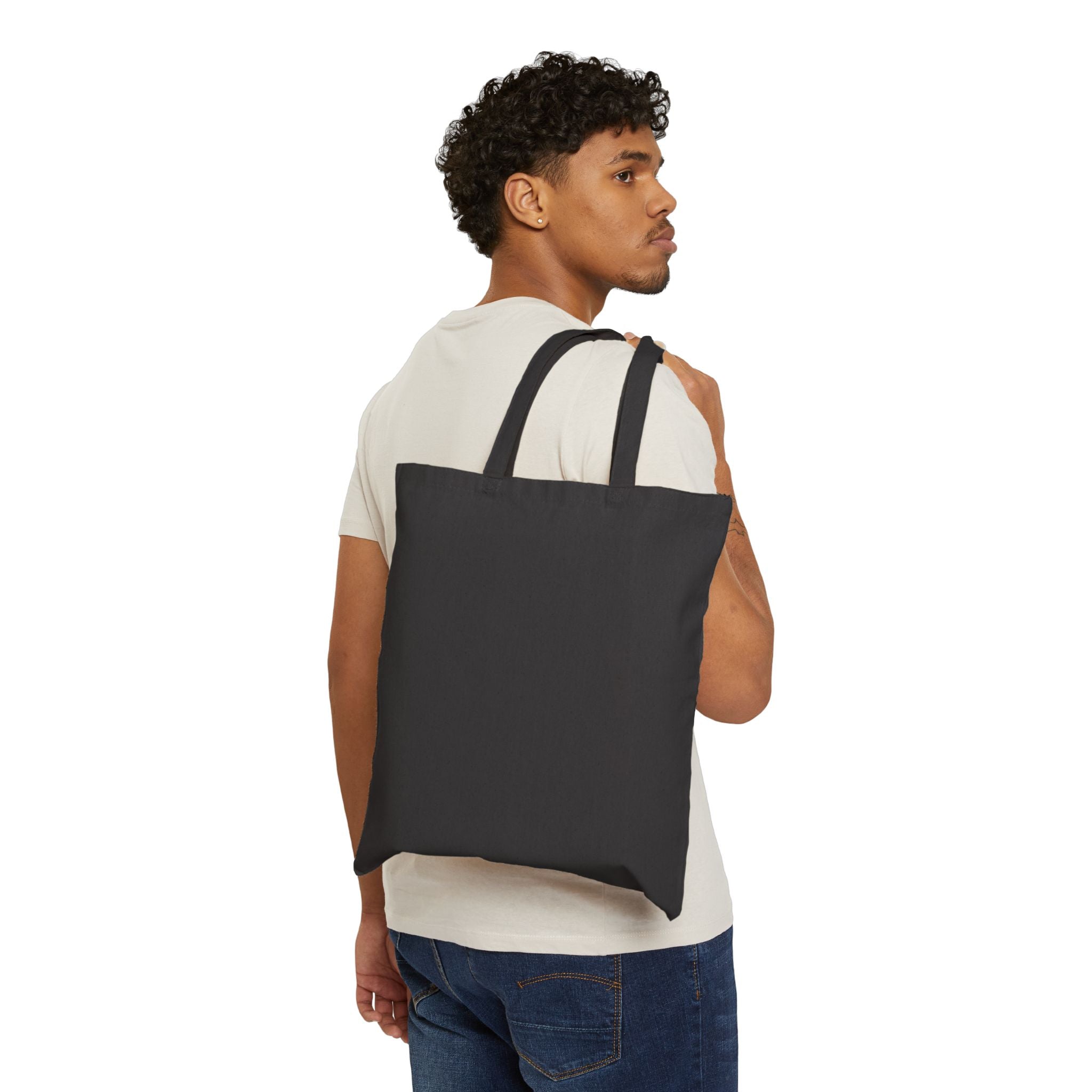 Terracotta Abstract Arch Tote | clay tone art, warm neutral shapes