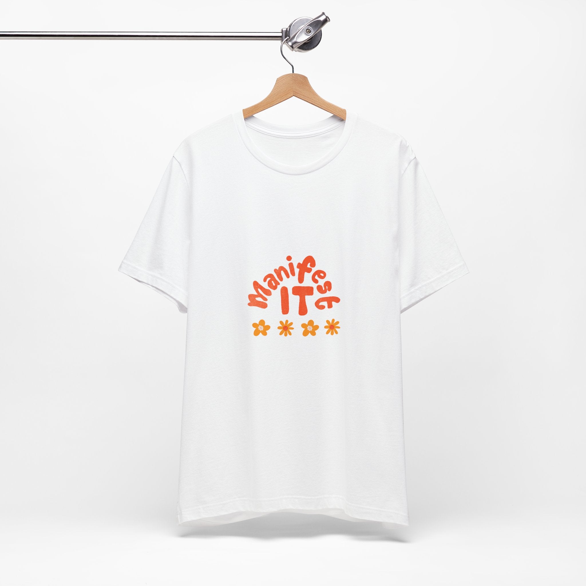 Manifest It Tee — Positive Affirmation Graphic T‑Shirt