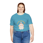 Cute Kawaii Bunny Tee — "Just Keep Moving Forward" Graphic T-Shirt