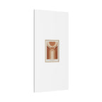 Terracotta Arch Abstract Canvas | Earthy Minimal Poster