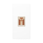 Terracotta Arch Abstract Canvas | Earthy Minimal Poster