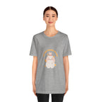 Cute Kawaii Bunny Tee — "Just Keep Moving Forward" Graphic T-Shirt