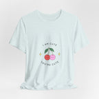 Cute Cherries Graphic Tee — "I Am Cute, You're Cute" Cute Fruit T-Shirt