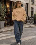 Running Late Club Heavyweight Crewneck