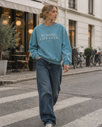 Running Late Club Heavyweight Crewneck