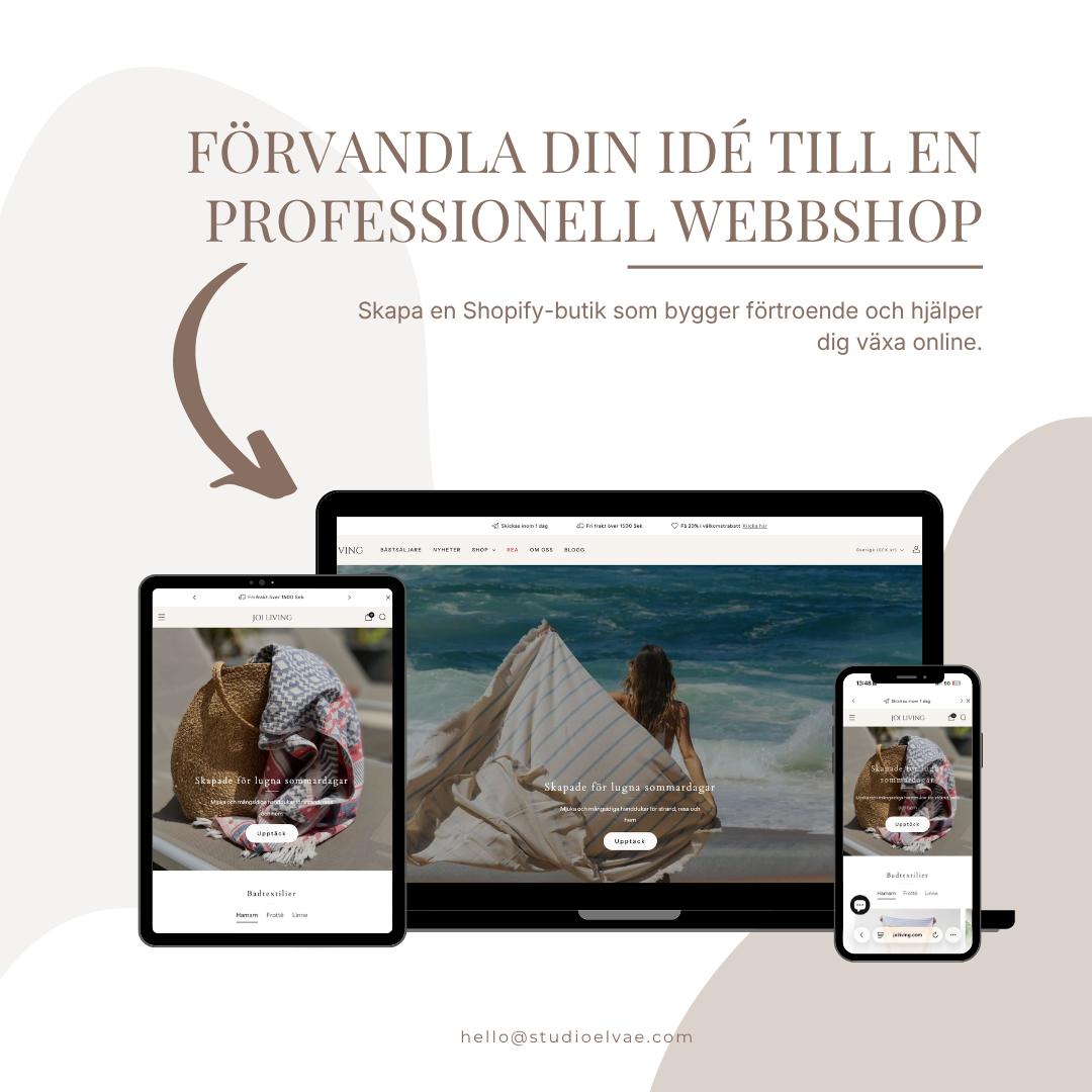Diplomutbildning i Shopify & E-handel